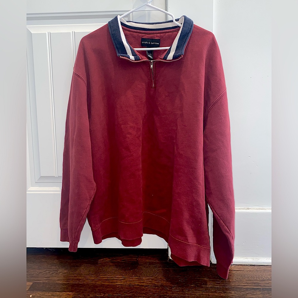 Red pullover